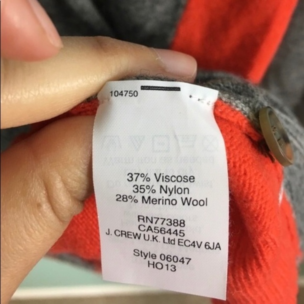 J Crew Factory colorblock elbow patch sweater‎ - Picture 5 of 5